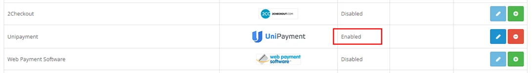  OpenCart-configuration-last-step-UniPayment 