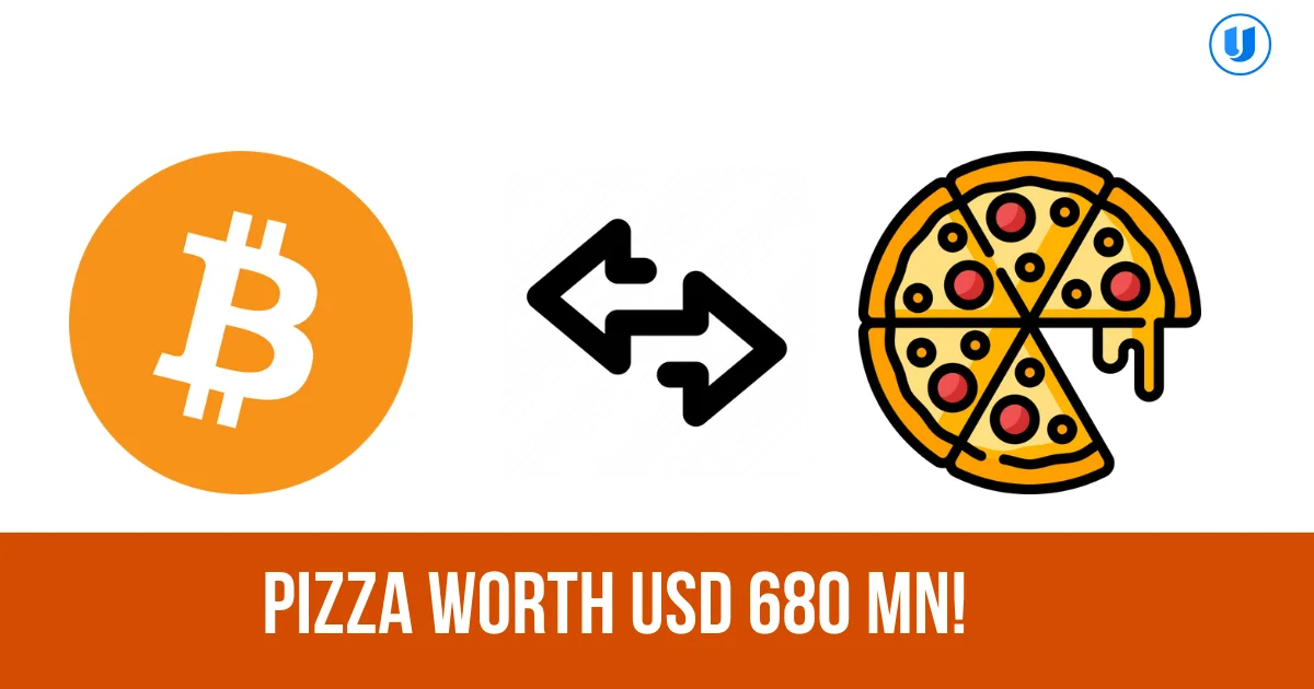  피자 가치 미화 6억 8,000만 