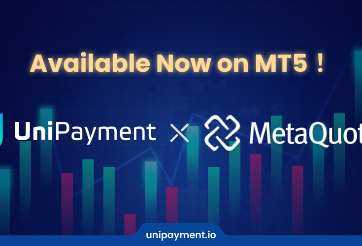 UniPayment integrated as official MetaTrader 5 PSP, offering unified payments, instant FX conversion, and named business accounts.