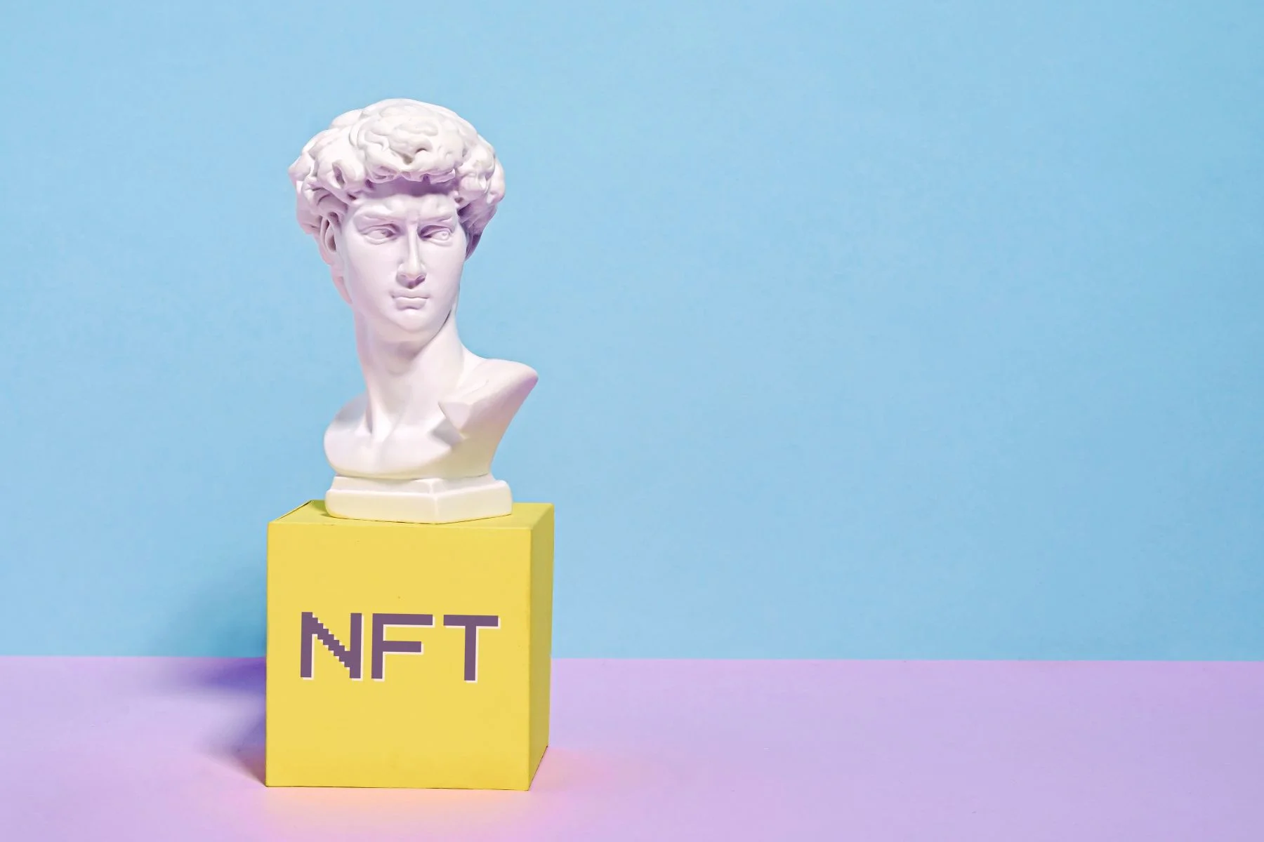  인터넷 거래 블록체인의 NFT 기술 가상 예술 