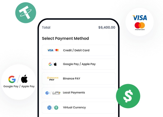 Fiat and stablecoin deposit processing for forex brokers.