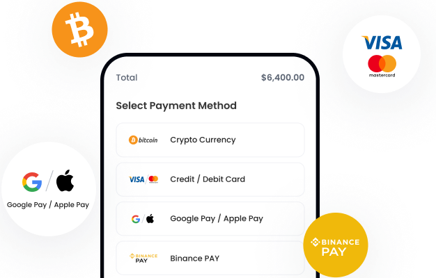 Accept credit cards, e-wallets, bank transfers, and crypto on a unified payment platform.